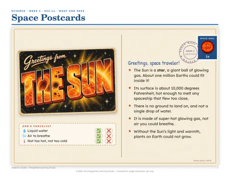 Space Postcards